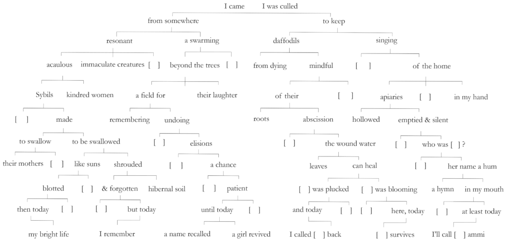 Text of Sarah Ghazal Ali's poem "Matrilineage [Recovered]"