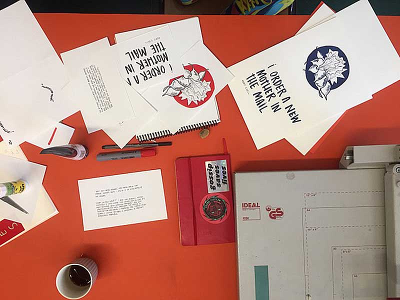 Riso print by Emet Ezell