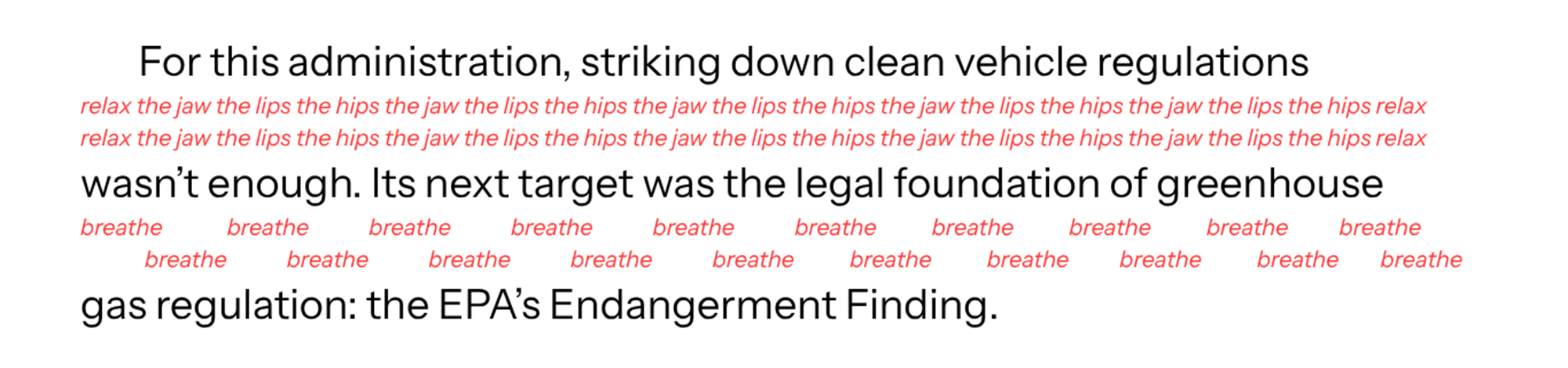 Page 4 of "the problem with rolling back pollution safeguards" by Maurissa Brown